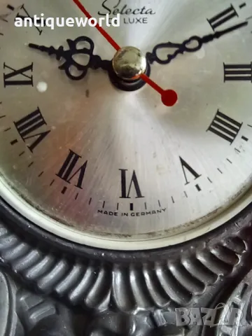 Selecta de Luxe Немски Настолен БАРОКОВ Часовник, снимка 3 - Антикварни и старинни предмети - 48400628