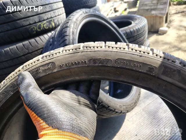 2бр.зимни гуми MICHELIN 275 30 20 DOT21 цена за брой, снимка 5 - Гуми и джанти - 55802201