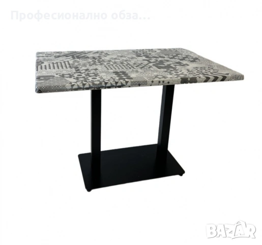 Дизайнерска маса за заведение,градинска маса 120/80см.,маса за кафене,трапезна маса дизайнерска, снимка 4 - Маси - 53505402