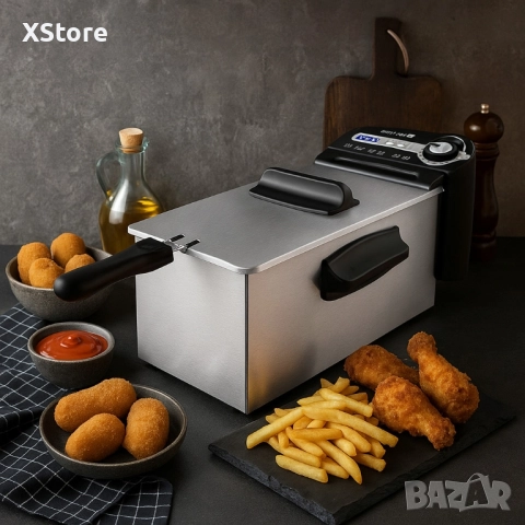 Фритюрник Taurus Professional 4 - 2200W, 4L, снимка 2 - Фритюрници - 52430238