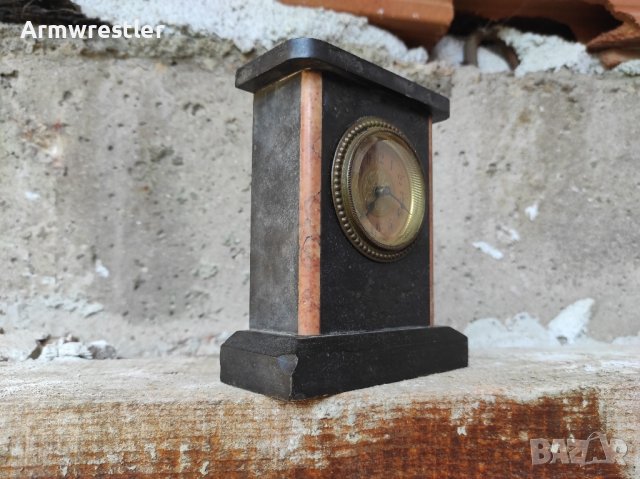 Стар Механичен Часовник Камък, снимка 9 - Антикварни и старинни предмети - 41452280