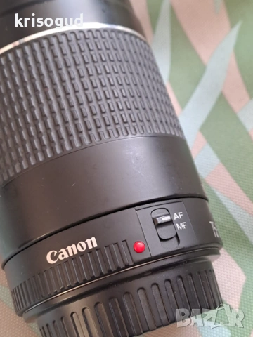 Обектив Canon EF 75-300mm f/4-5.6 III, снимка 6 - Обективи и филтри - 53075844