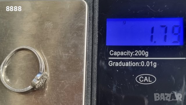 Сребърен пръстен 925 , снимка 6 - Пръстени - 44297710