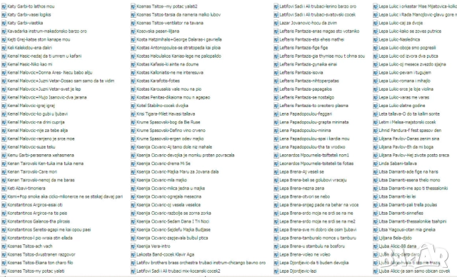Записвам мп3 песни с имена на певци+имена на песни на флашки по 10лв, снимка 10 - Други музикални жанрове - 52421641