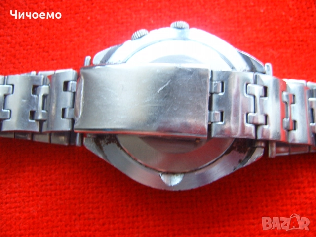 Ракета вечен календар СССР Ретро мъжки ръчен часовник -механика ръчно навиване!, снимка 5 - Антикварни и старинни предмети - 52930060