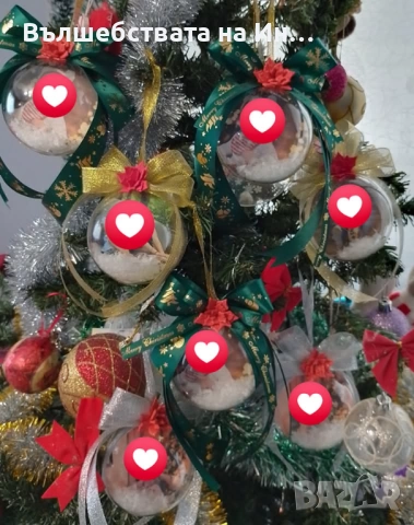 Коледни топки със снимка , снимка 3 - Коледни подаръци - 51938190