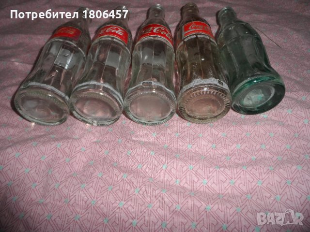5 броя  бутилки КОКА - КОЛА , снимка 5 - Антикварни и старинни предмети - 42167281