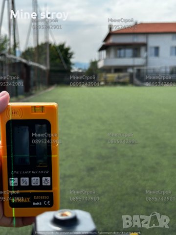 4D ЛАЗЕРЕН НИВЕЛИР DeWalt с 16 линии 4 точков Зелен Лъч + ПРИЕМНИК 30м, снимка 8 - Измервателни инструменти - 41187650
