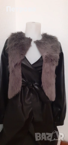 Кожен елек, снимка 2 - Елеци - 53737214