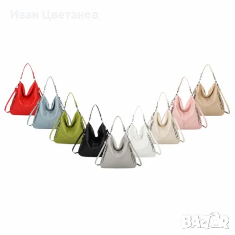 Стилна и практична дамска чанта тип торба
