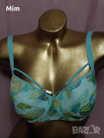 Marlies dekkers 75 D Син сутиен на цветя , снимка 7 - Бельо - 53868014