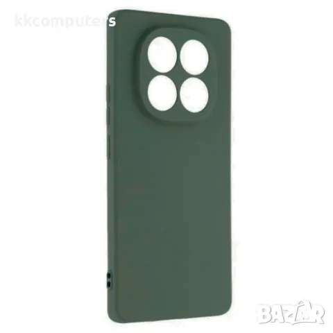 Силиконов кейс iPaky матиран, За Xiaomi Redmi Note 14 Pro 4G, Тъмнозелен, снимка 2 - Калъфи, кейсове - 50349672