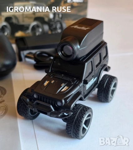 CAR  Remote Control RC 2.4G  With Camera & Lights Джип с камера и дистанционно, снимка 6 - Електрически играчки - 52923245