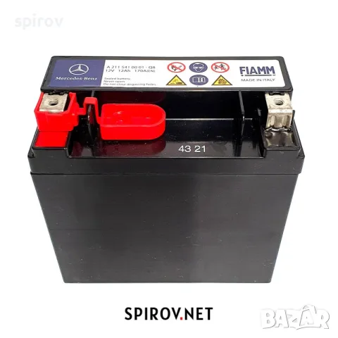 Помощен акумулатор Mercedes-Benz 12v 12Ah, снимка 2 - Части - 55733494