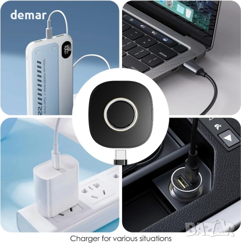 Ou ra Ring Gen4 докинг станция за бързо зареждане с USB-C кабел (размер 8), снимка 7 - Друга електроника - 53813948