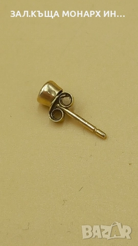 Златна обеца, снимка 3 - Обеци - 52094277