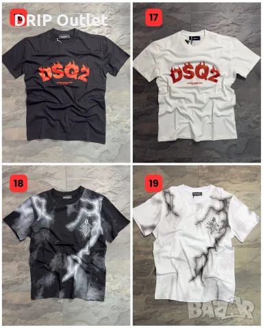 !НОВИ МОДЕЛИ! Мъжки Тениски |DSQ2|LV|STONE ISLAND|BALENCIAGA, снимка 5 - Тениски - 54567902