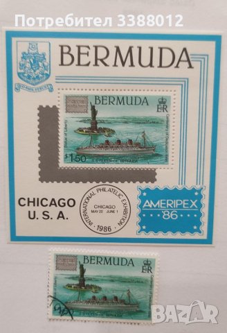 Бермуда 1986 г., снимка 1 - Филателия - 41360433