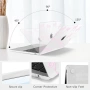 Нов Твърд кейс MacBook Air 13.6 M2 M3 M4 M5 с протектори за лаптоп защита, снимка 3