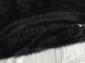 Дамска къса еластична плюшена пола с висока талия в черен цвят р-р S (36) и M (38), снимка 11