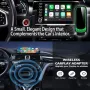 Нов Компактен Безжичен CarPlay Адаптер за iPhone – Лесен Монтаж кола, снимка 9