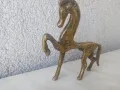 Кон, бронз, рядък,фигура, статуетка, етруски,винтидж, снимка 2