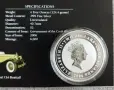Сребро 1 OZ 2006 Коли 4 бр , снимка 2