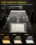 Светлина за музикален стенд 57 LED Презареждаема пиано светлина с чанта – Черен, снимка 4