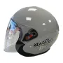 Каска Automat, За мотор, скутер и др, Сив, снимка 1