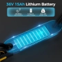 V10 Електрическа Тротинетка - 36V 10.5Ah с 250W Безчетков мотор, развиваща до 25 км/ч и до 120 кг, снимка 2
