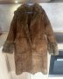 Дълго тънко палто от агнешка кожа , снимка 1 - Палта, манта - 42235147