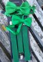Зелени тиранти и папионка унисекс , снимка 1 - Други - 38913653