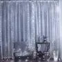 Коледни лампички с 300Led лампи 3 метра на 3 метра ,коледна завеса с дистанционно., снимка 3