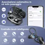 Tukio Wireless Earbuds, Ear Buds 80H Playtime with Earhooks, Bluetooth 5.3 слушалки с 4 ENC микрофон, снимка 3