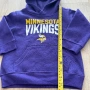 Детски суитшърт с качулка NFL Minnesota Vikings размер 2 г, снимка 6