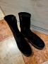 Черни велурени обувки, снимка 2