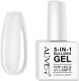 Нов 5 в 1 изграждащ гел UV/LED лак за твърди здрави нокти маникюр жени, снимка 1