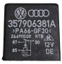 Реле, горивна помпа original VAG,109, за VW Audi Seat Skoda, 357906381A / 357 906 381 , снимка 1