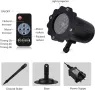Водоустойчив коледен LED проектор снежинки, снимка 4