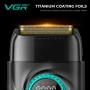 Нов професионален комплект за барбери VGR Stepless Pro 3в1 BLACK, снимка 2