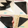 Антиплъзгащи силиконови подложки за килими Ruggies / Комплект от 4 броя подложки., снимка 4