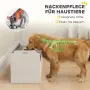 Купа за кучета PawHut, повдигната купа за храна с шкаф за съхранение, снимка 3