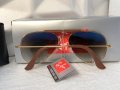 Ray-Ban RB3422 RB3025 limited edition слънчеви очила Рей-Бан авиатор с кожа, снимка 7