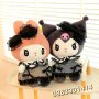 Готик кукла Плюшени Куроми и Мелоди Gothic Kuromi and Melody, снимка 1 - Плюшени играчки - 41474600