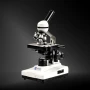 Професионален биологичен монокулярен микроскоп 40х-1600х за STEM кабинети, училища, научни дейности , снимка 3