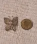 Стара сребърна брошка 30 те години, снимка 3