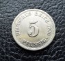 Стара монета 5 пфенига 1900 г.буква  А -  Германия-топ качество на топ цена ! , снимка 2