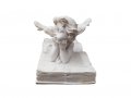 Статуетка Ahelos, Ангел, Бял, 12х7х6 см, снимка 2