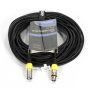 20 метра XLR аудио кабел 3 пинов канон ACCU-CABLE, снимка 1 - Друга електроника - 40775597