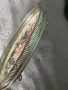 Стар поднос порцелан и метал, снимка 5